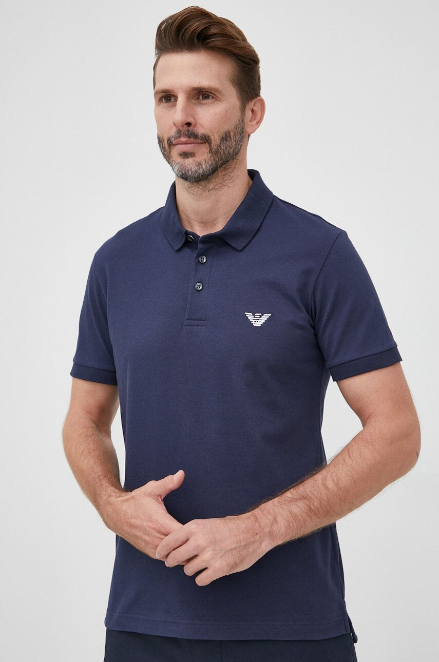 Emporio Armani Underwear Bavlněné polo tričko - Pepit.cz