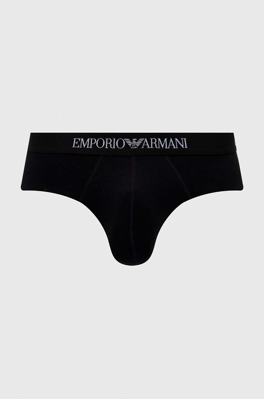 Emporio Armani Underwear Bavlněné slipy 3-pack - Pepit.cz