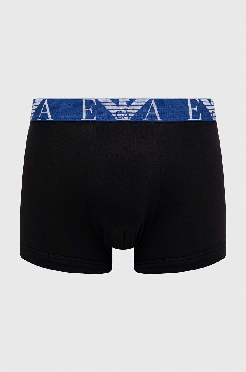 Emporio Armani Underwear Boxerky 3-pack pánské černá barva - Pepit.cz