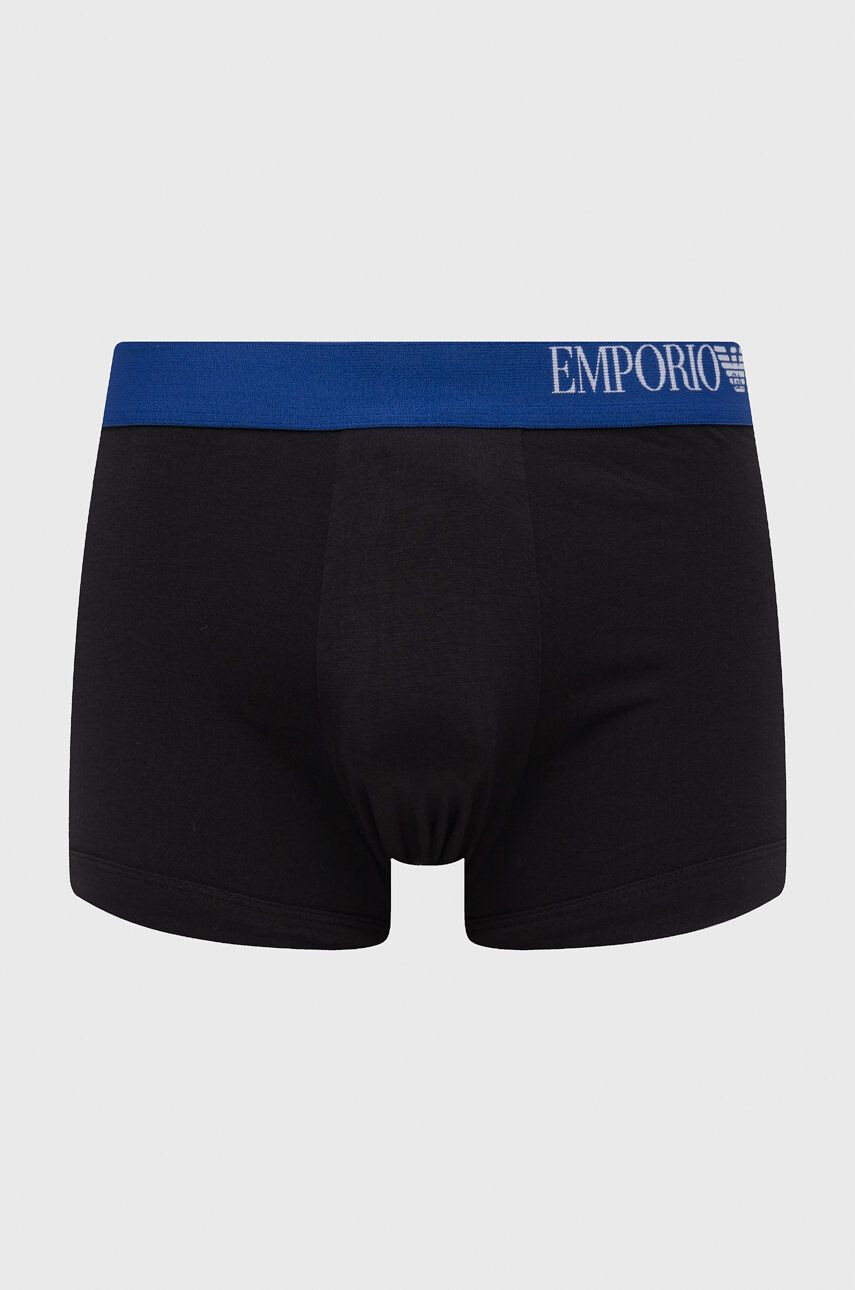 Emporio Armani Underwear Boxerky (3-pak) pánské černá barva - Pepit.cz