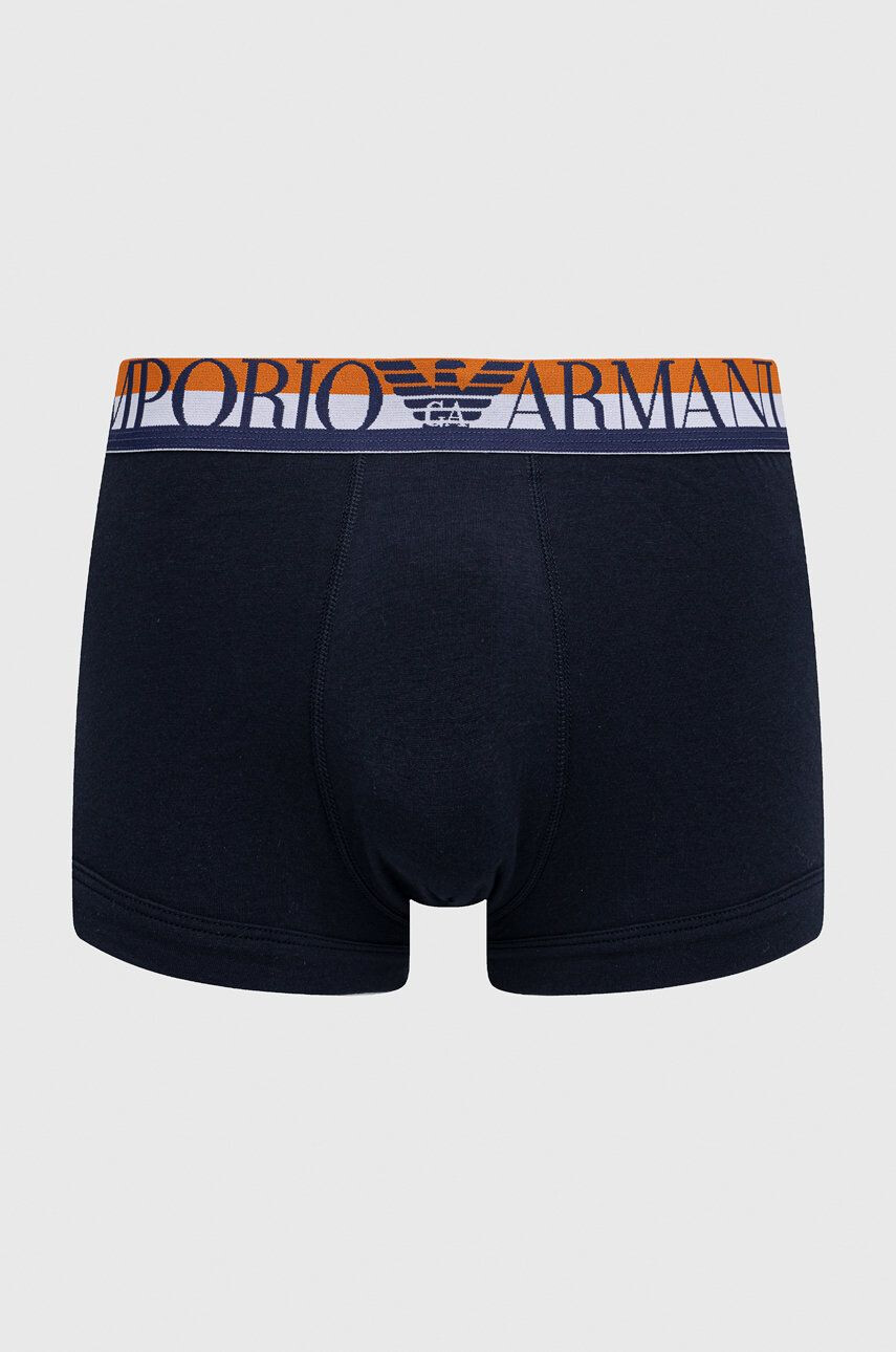 Emporio Armani Underwear Boxerky pánské tmavomodrá barva - Pepit.cz