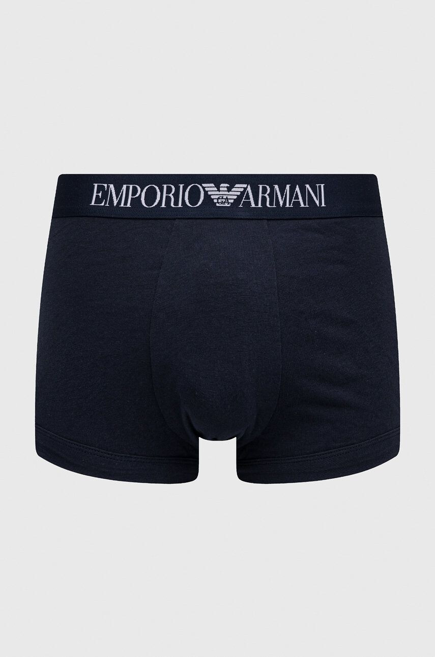 Emporio Armani Underwear Boxerky pánské tmavomodrá barva - Pepit.cz