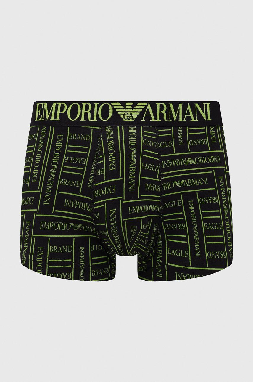 Emporio Armani Underwear Boxerky pánské černá barva - Pepit.cz