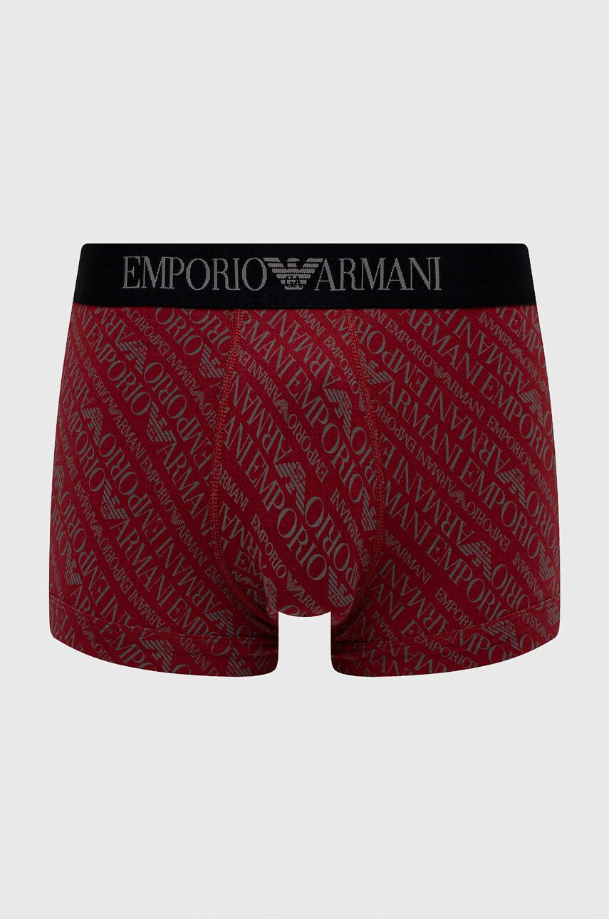 Emporio Armani Underwear Boxerky pánské červená barva - Pepit.cz