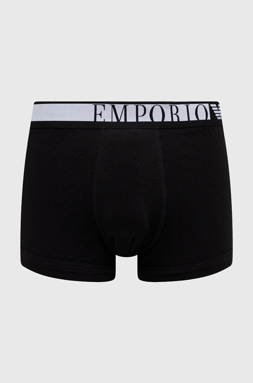 Emporio Armani Underwear Boxerky pánské černá barva - Pepit.cz