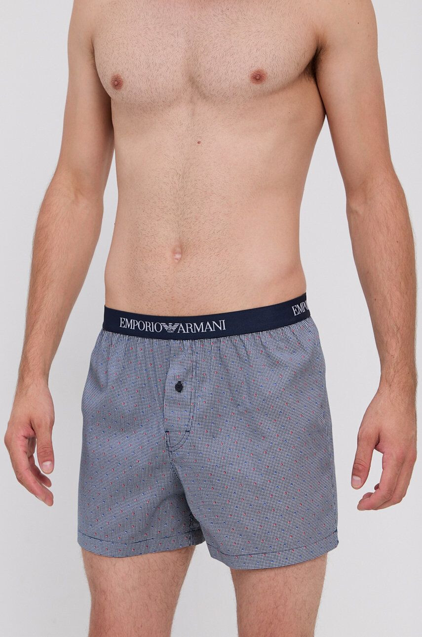 Emporio Armani Underwear Boxerky pánské tmavomodrá barva - Pepit.cz