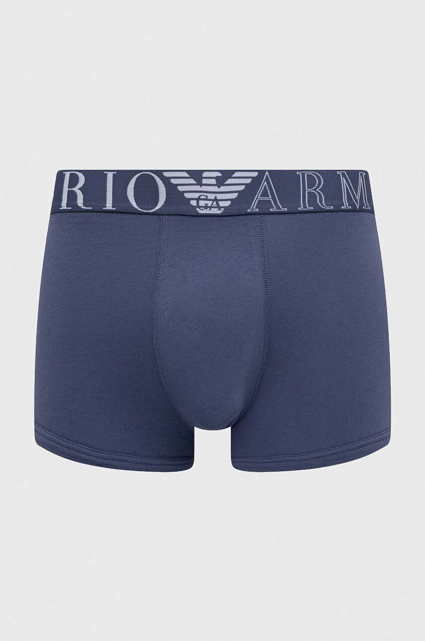 Emporio Armani Underwear Boxerky pánské tmavomodrá barva - Pepit.cz