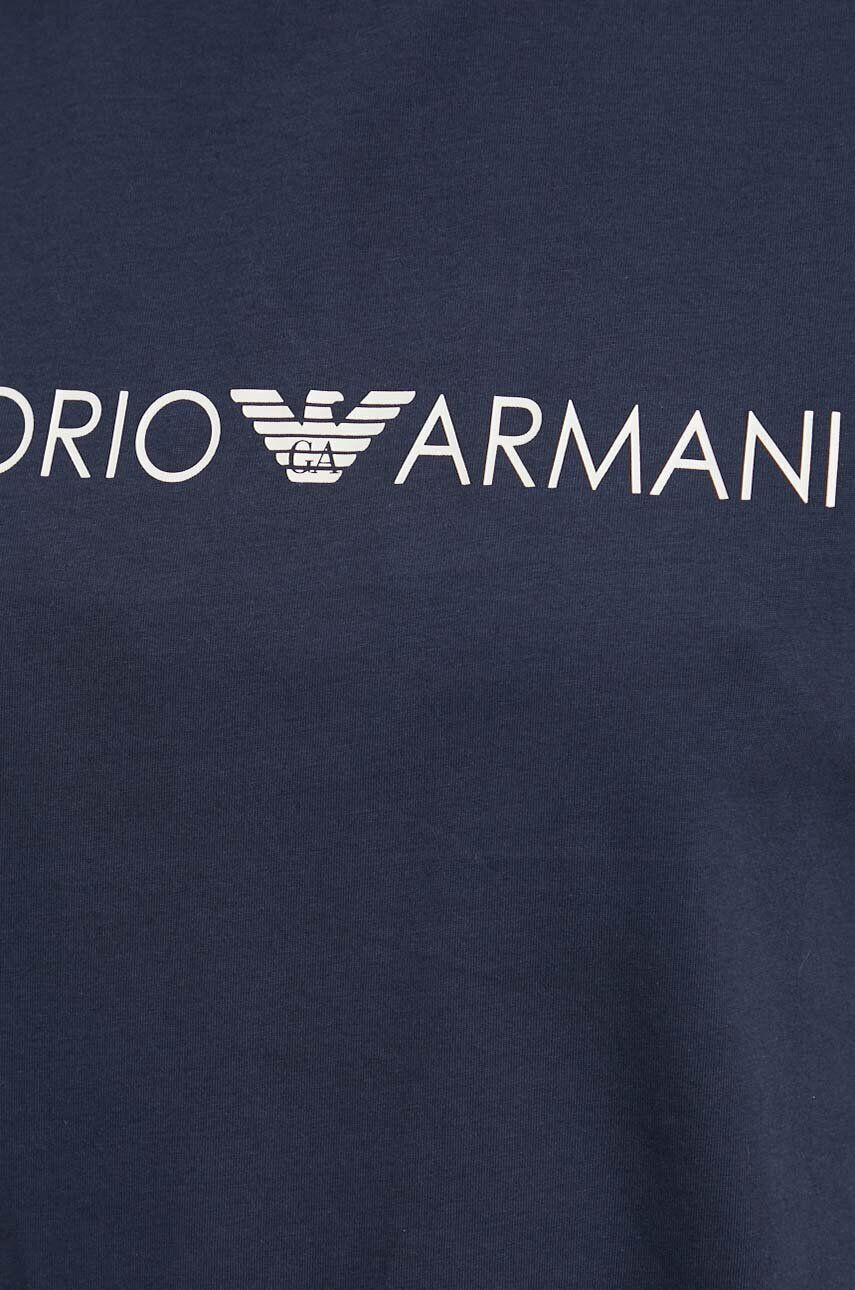 Emporio Armani Underwear Pyžamo tmavomodrá barva - Pepit.cz