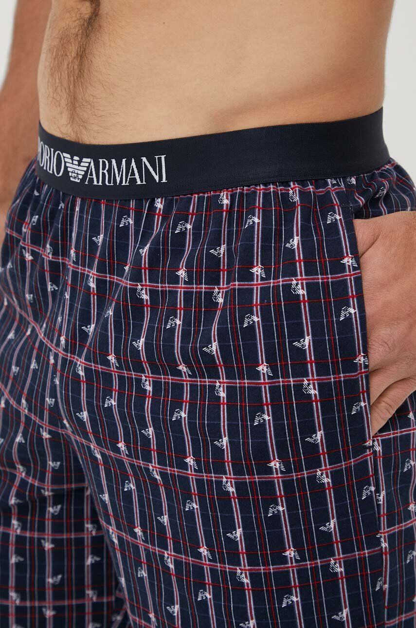 Emporio Armani Underwear Pyžamo tmavomodrá barva - Pepit.cz