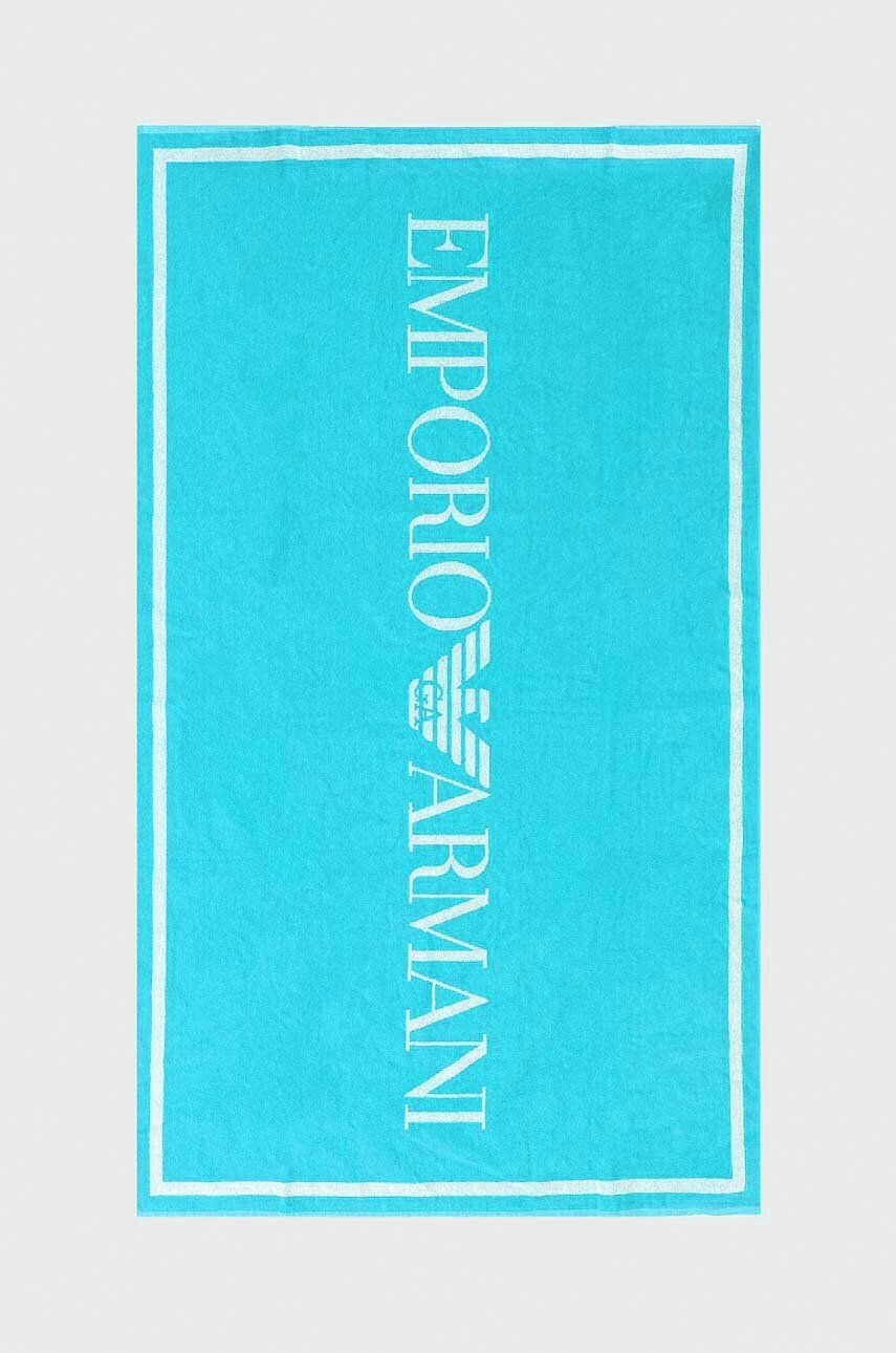 Emporio Armani Underwear Ručník tyrkysová barva - Pepit.cz