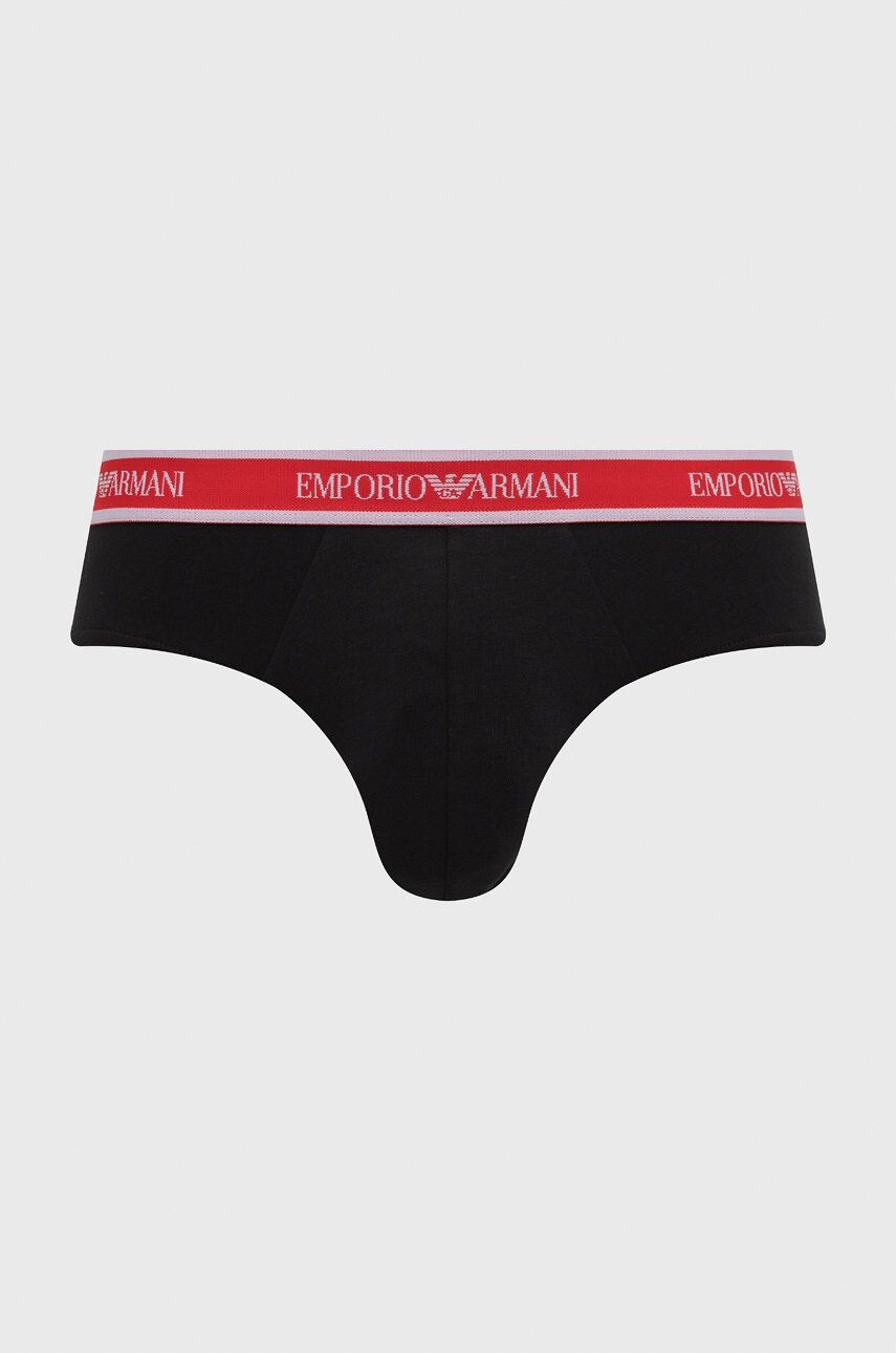 Emporio Armani Underwear Spodní prádlo (2-pack) pánské černá barva - Pepit.cz