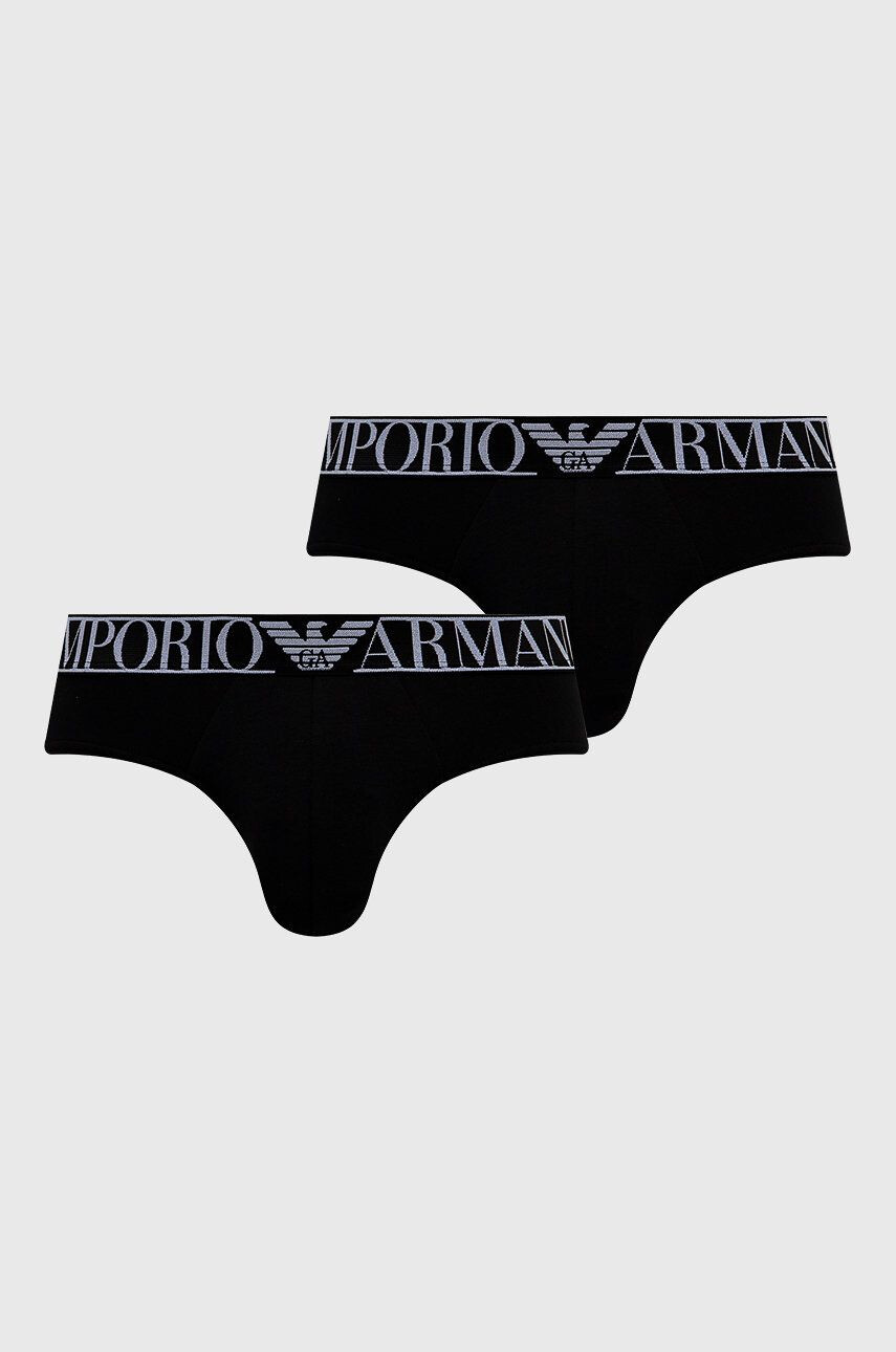 Emporio Armani Underwear Spodní prádlo pánské černá barva - Pepit.cz