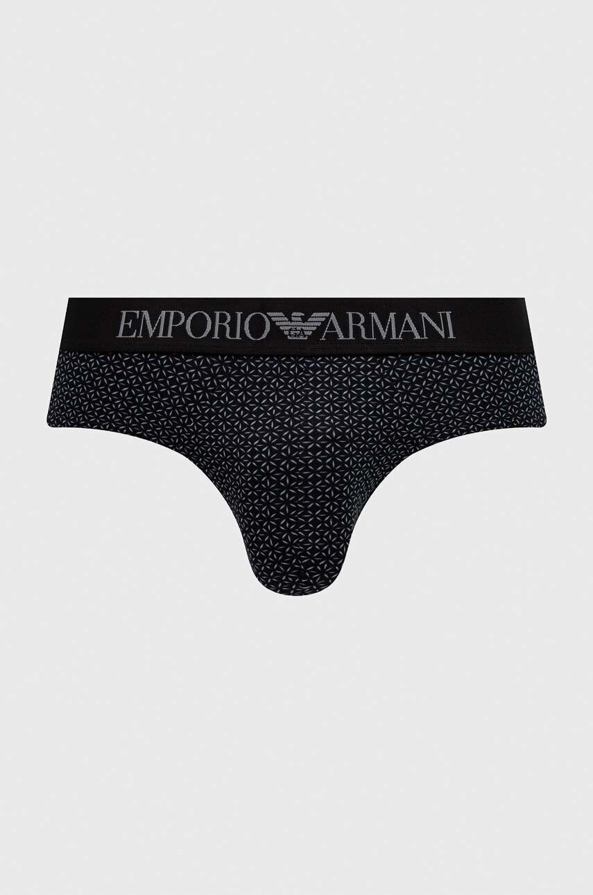 Emporio Armani Underwear Spodní prádlo 2-pack pánské černá barva - Pepit.cz