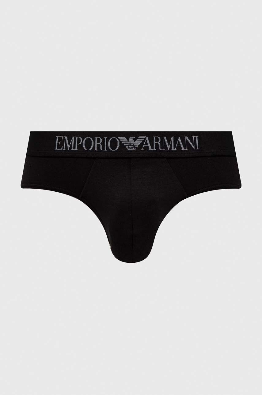 Emporio Armani Underwear Spodní prádlo 2-pack pánské černá barva - Pepit.cz