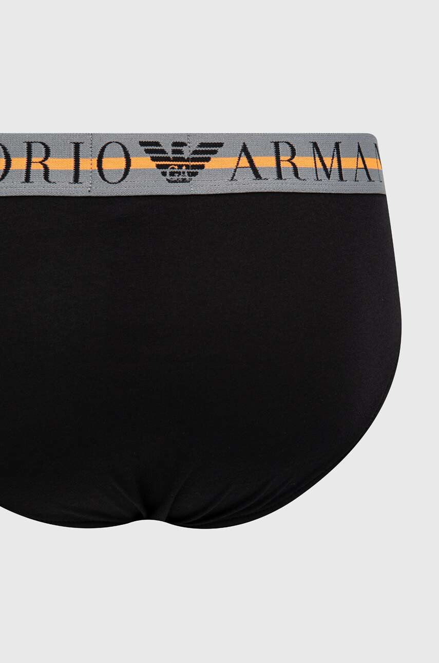 Emporio Armani Underwear Spodní prádlo 3-pack pánské černá barva - Pepit.cz