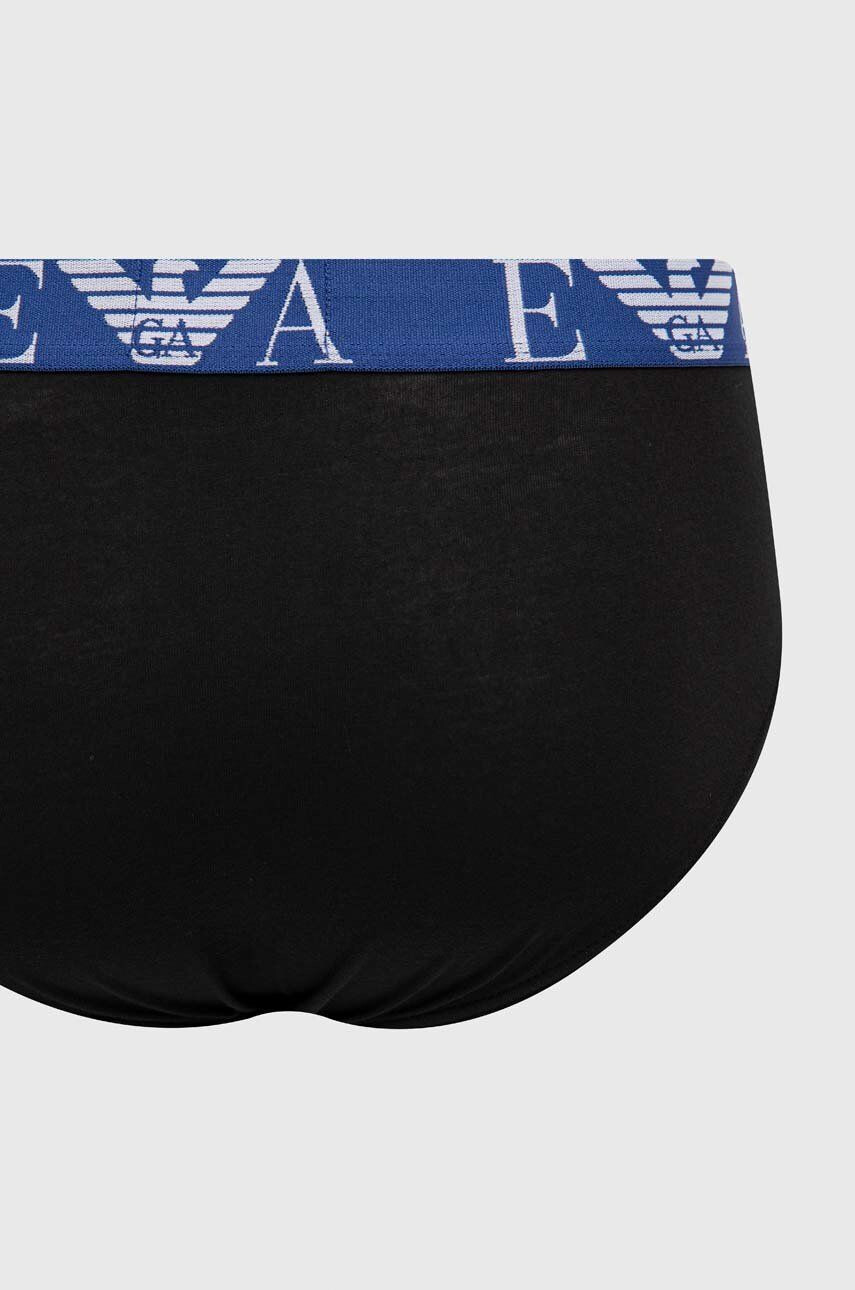 Emporio Armani Underwear Spodní prádlo 3-pack pánské černá barva - Pepit.cz