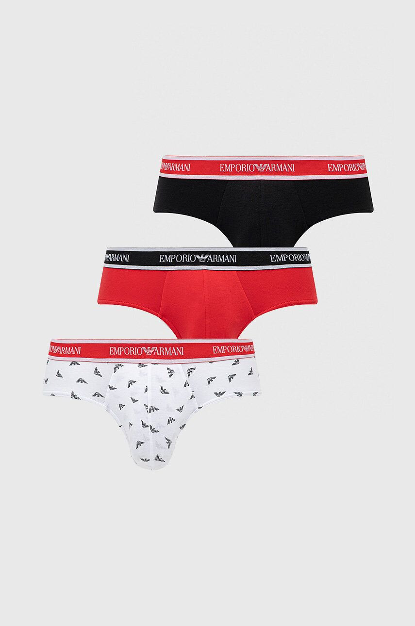 Emporio Armani Underwear Spodní prádlo (3-pack) pánské černá barva - Pepit.cz