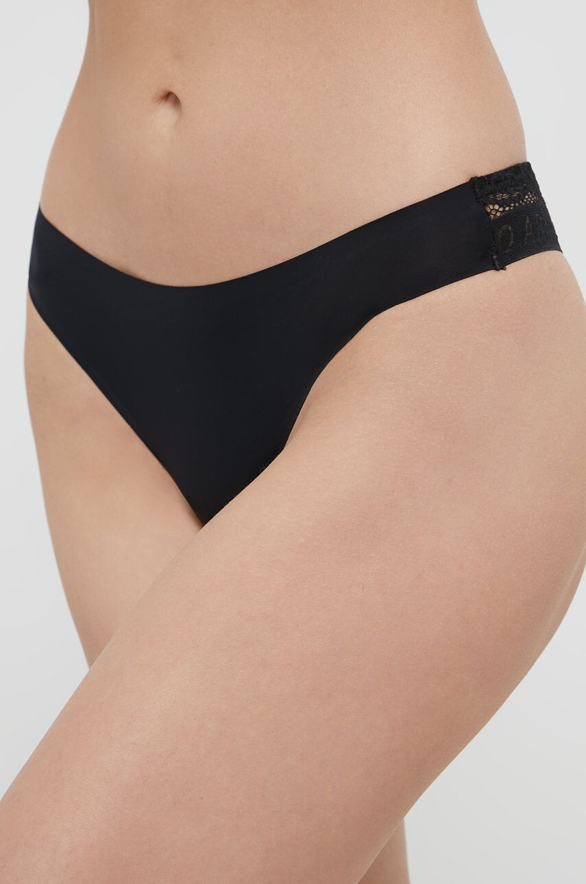 Emporio Armani Underwear Tanga růžová barva - Pepit.cz