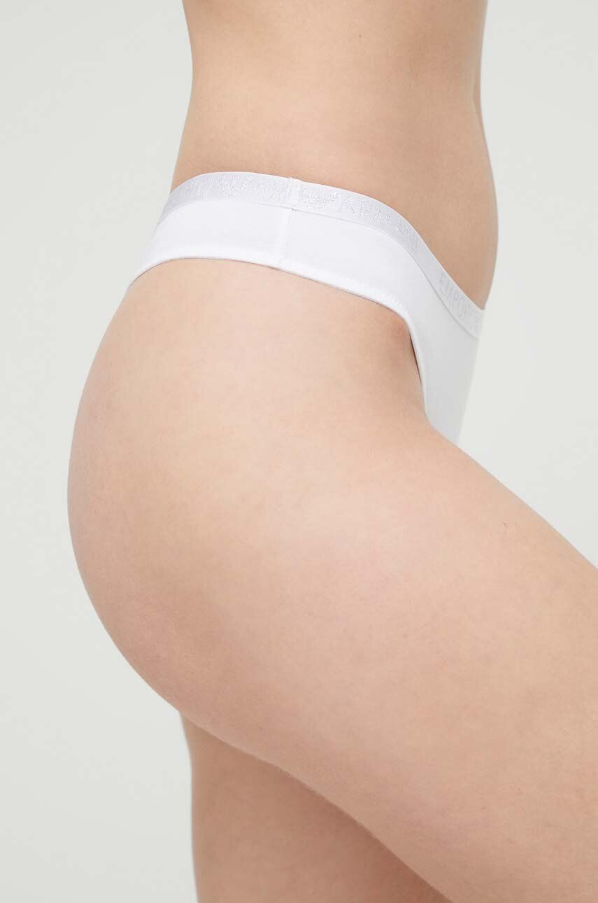 Emporio Armani Underwear Tanga 2-pack černá barva - Pepit.cz