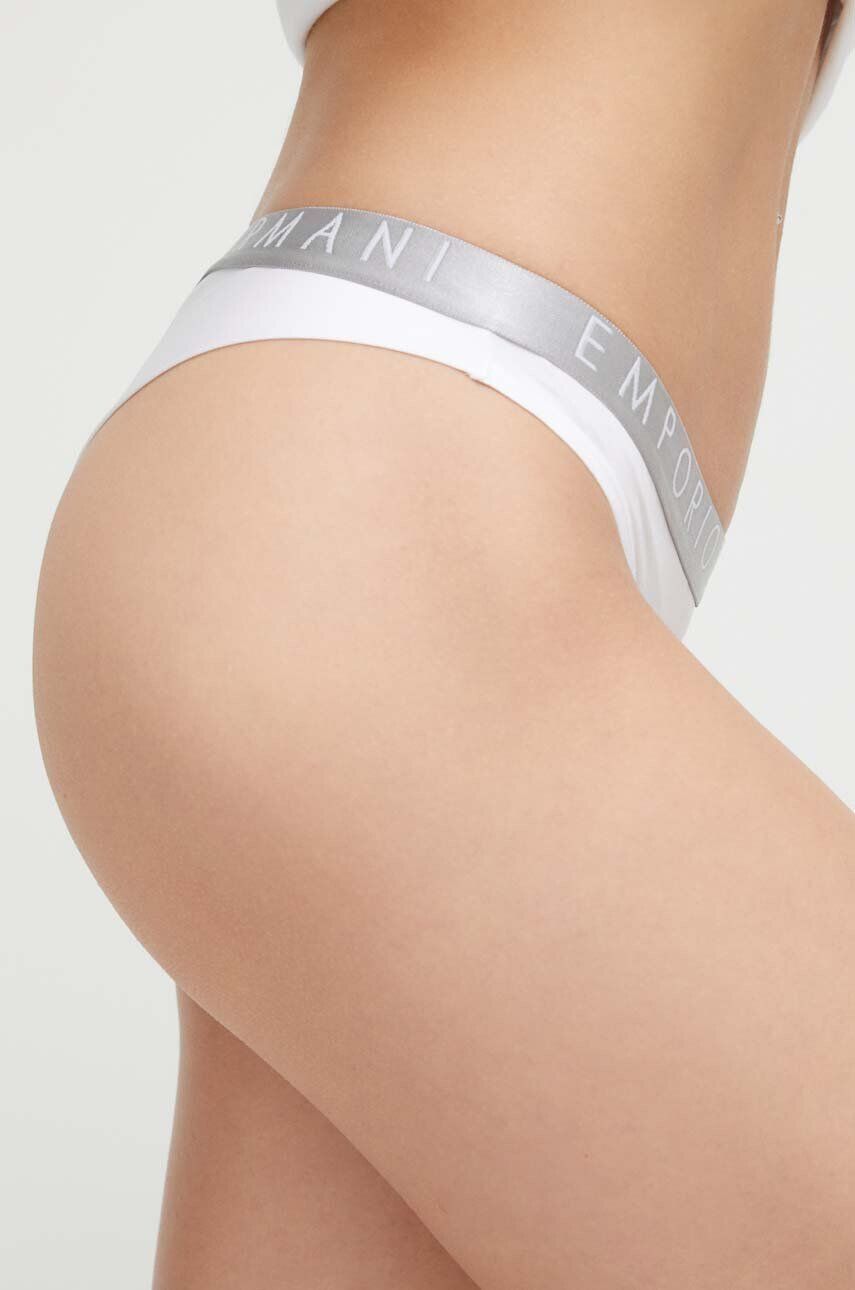 Emporio Armani Underwear Tanga 2-pack bílá barva - Pepit.cz