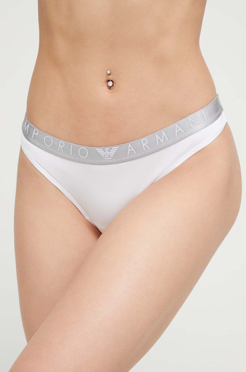 Emporio Armani Underwear Tanga 2-pack bílá barva - Pepit.cz