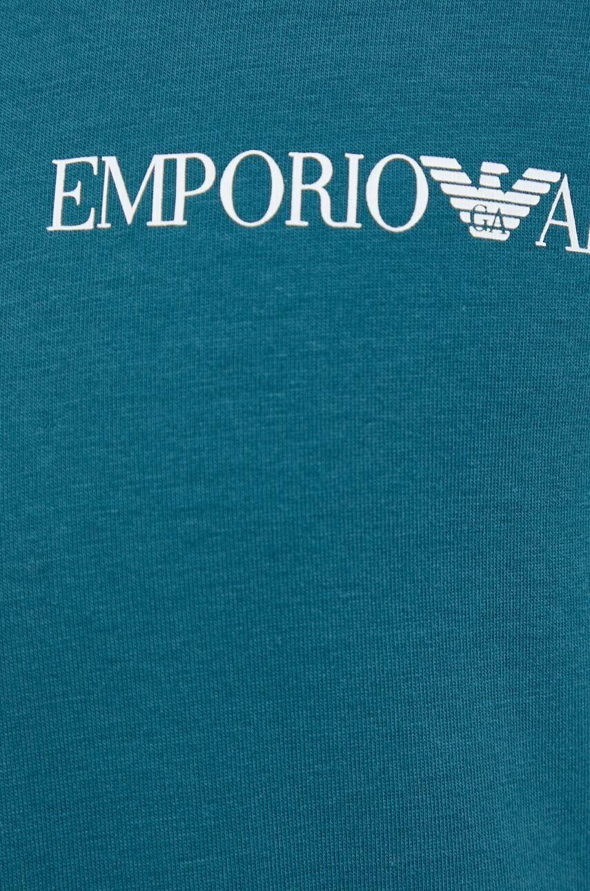 Emporio Armani Underwear Tričko 2-pack tmavomodrá barva s potiskem - Pepit.cz