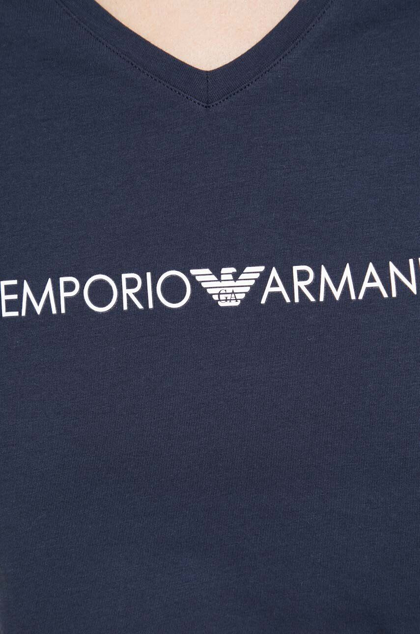 Emporio Armani Underwear Tričko tmavomodrá barva - Pepit.cz