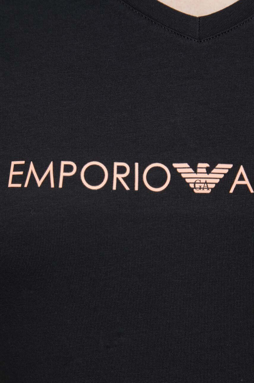 Emporio Armani Underwear Tričko černá barva - Pepit.cz