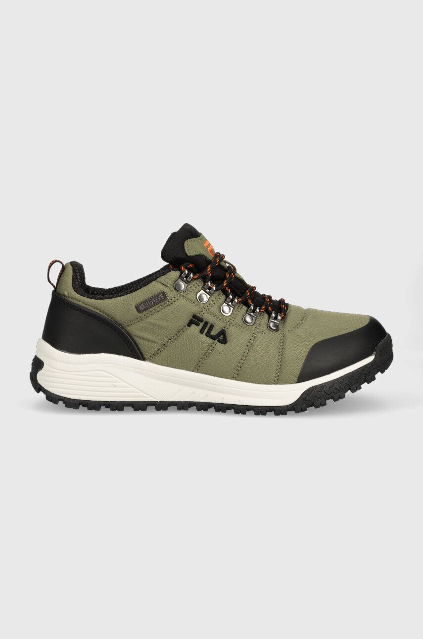 Fila Boty Hikebooster Low pánské zelená barva - Pepit.cz