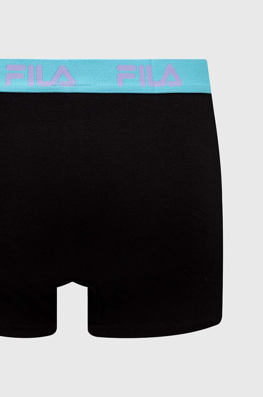 Fila Boxerky 2-pack pánské černá barva - Pepit.cz