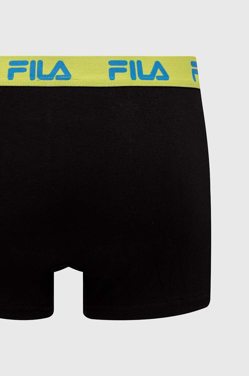 Fila Boxerky 2-pack pánské černá barva - Pepit.cz