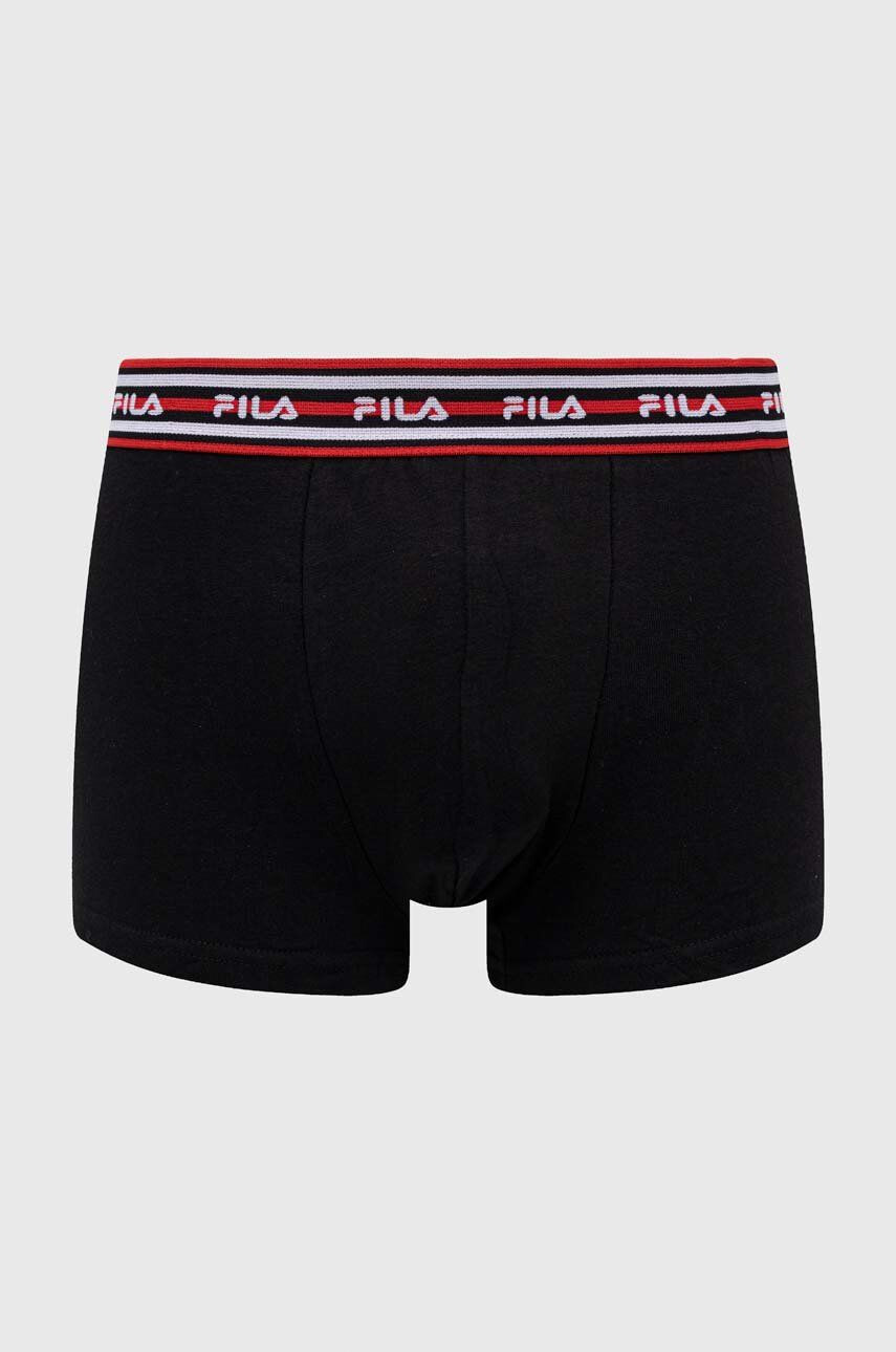 Fila Boxerky pánské černá barva - Pepit.cz