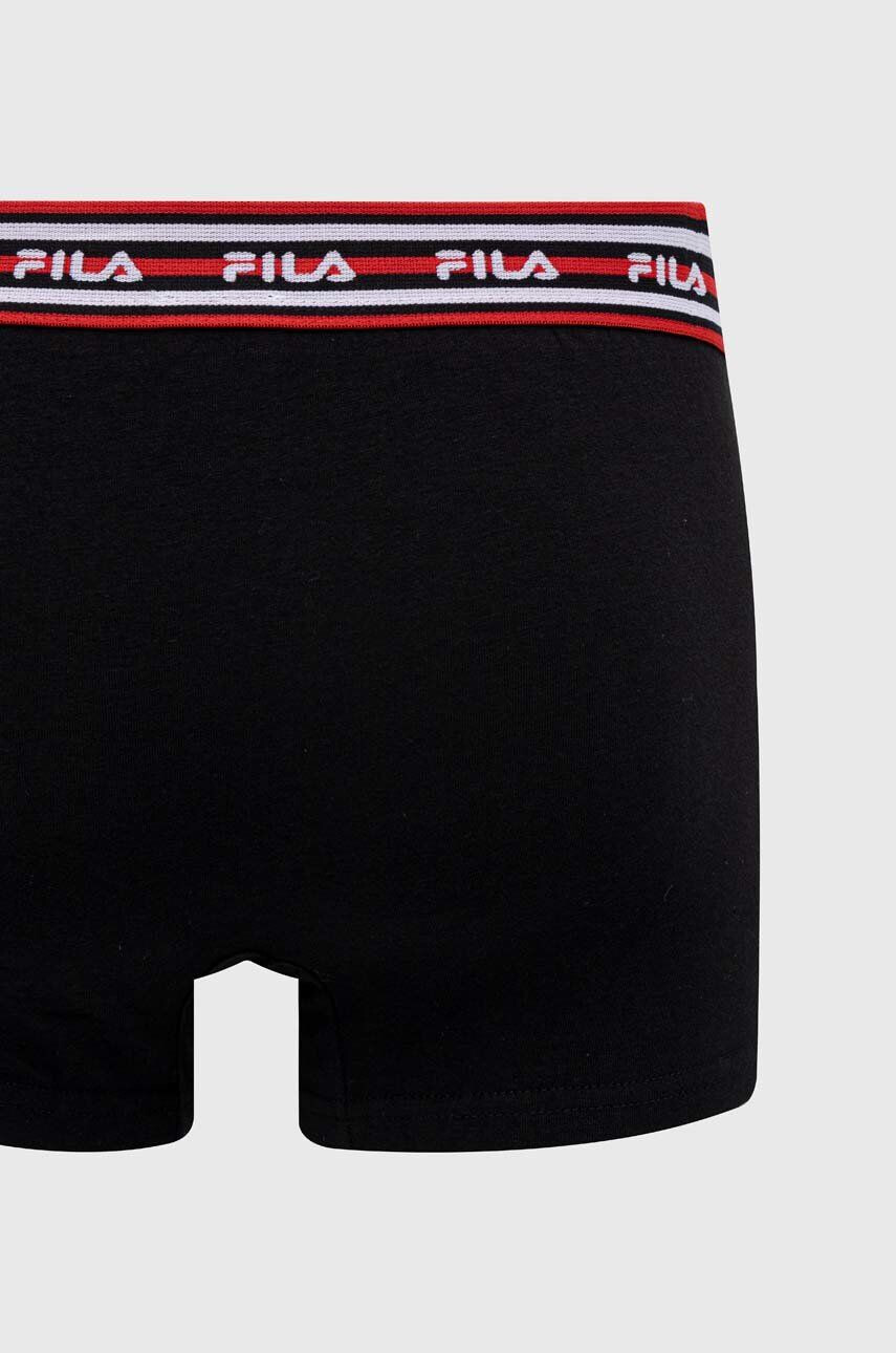 Fila Boxerky pánské černá barva - Pepit.cz