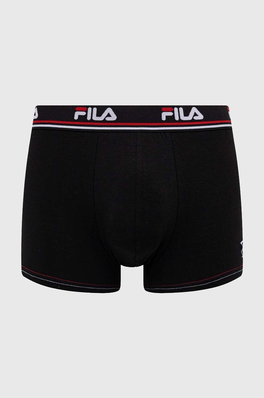 Fila Boxerky pánské černá barva - Pepit.cz