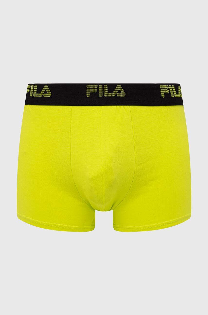 Fila Boxerky pánské zelená barva - Pepit.cz