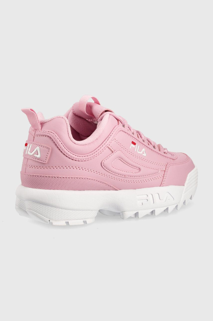 Fila Dětské sneakers boty růžová barva - Pepit.cz