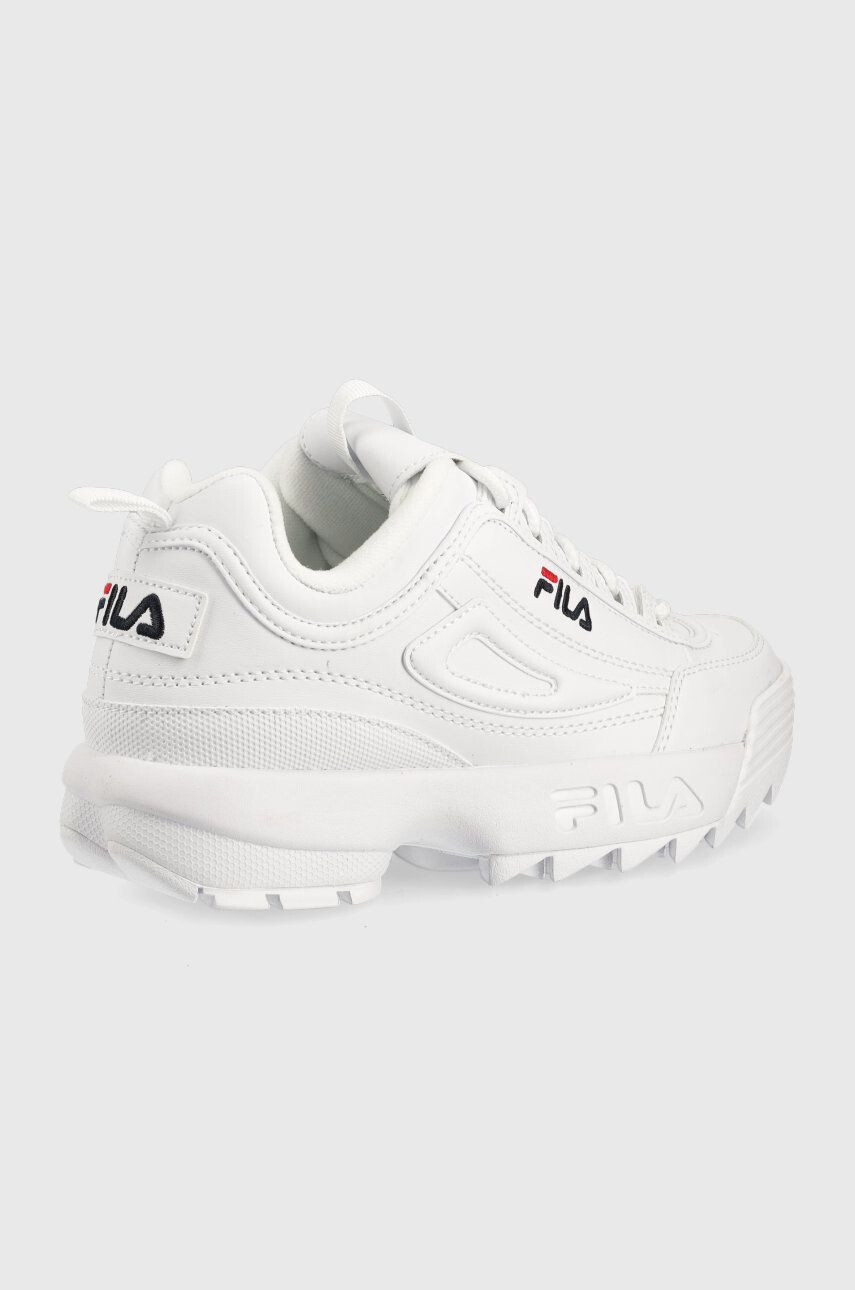 Fila Dětské sneakers boty bílá barva - Pepit.cz