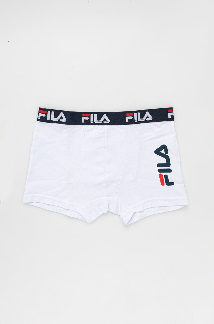 Fila Dětské boxerky bílá barva - Pepit.cz