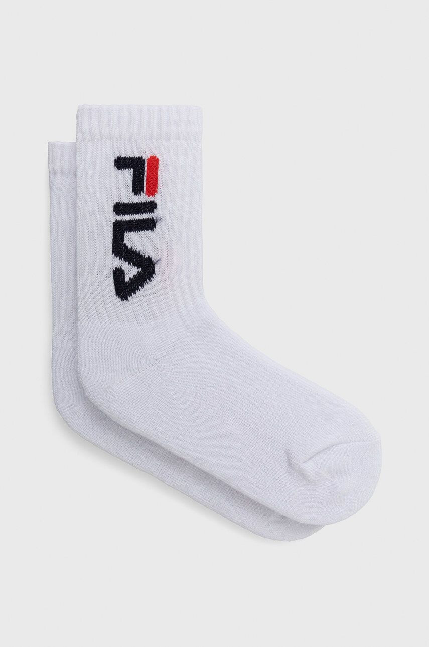 Fila Dětské ponožky (2-pack) bílá barva - Pepit.cz