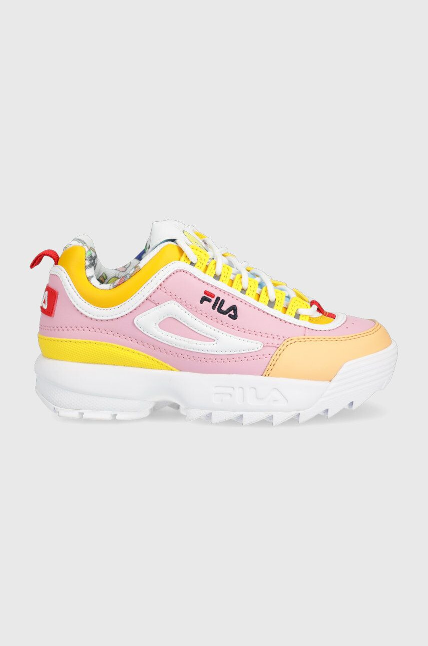 Fila Dětské sneakers boty fialová barva - Pepit.cz