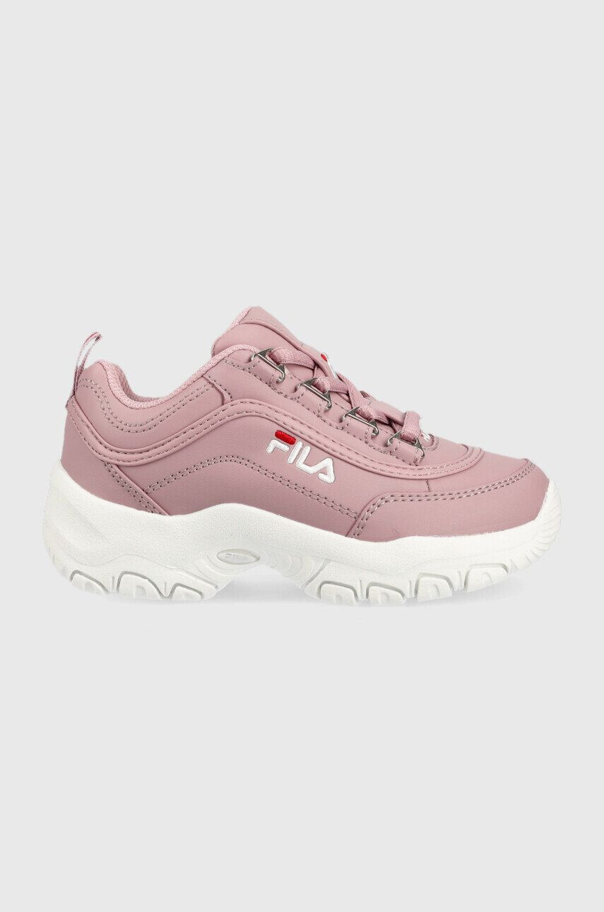 Fila Dětské sneakers boty růžová barva - Pepit.cz