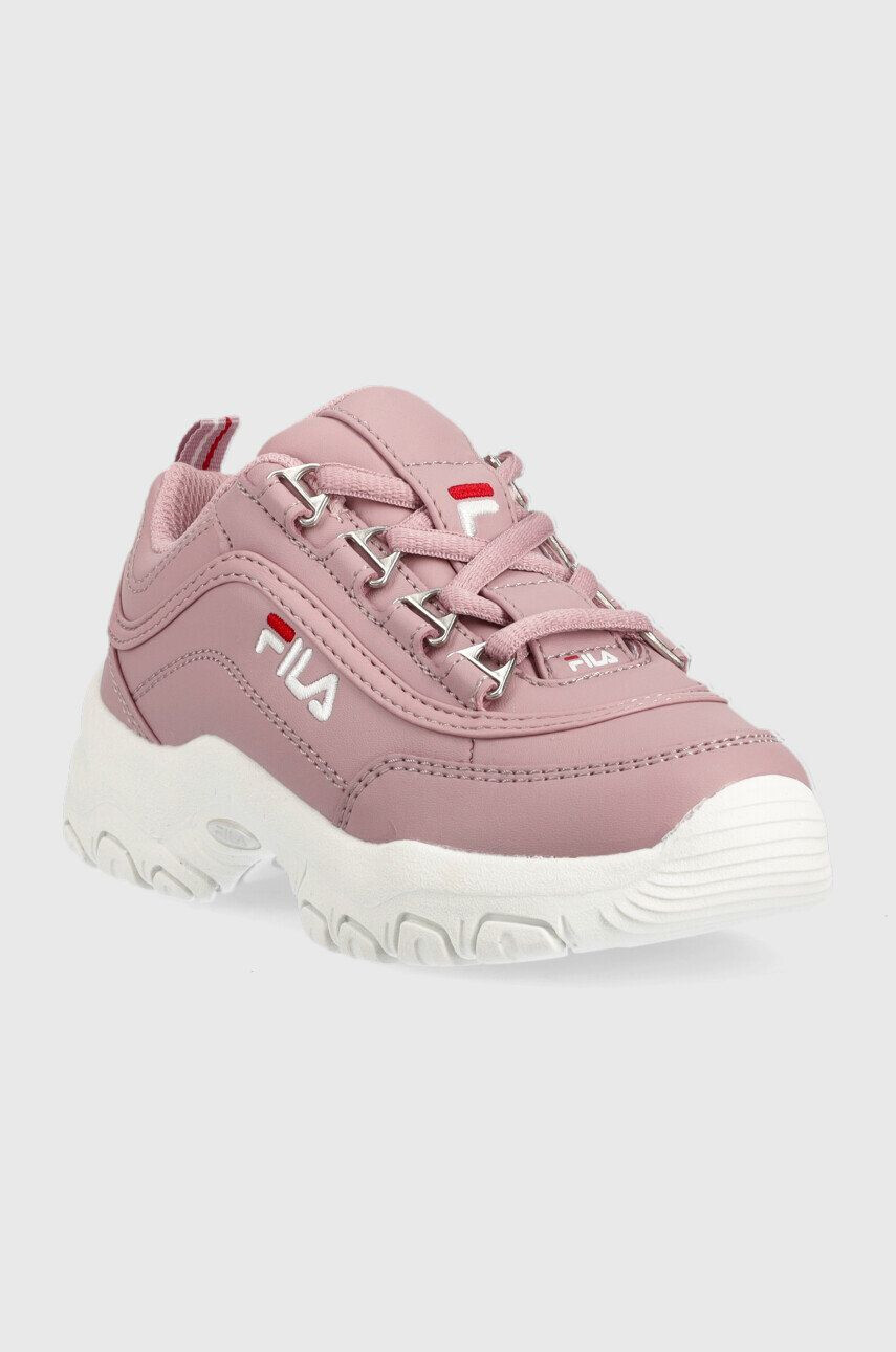 Fila Dětské sneakers boty růžová barva - Pepit.cz