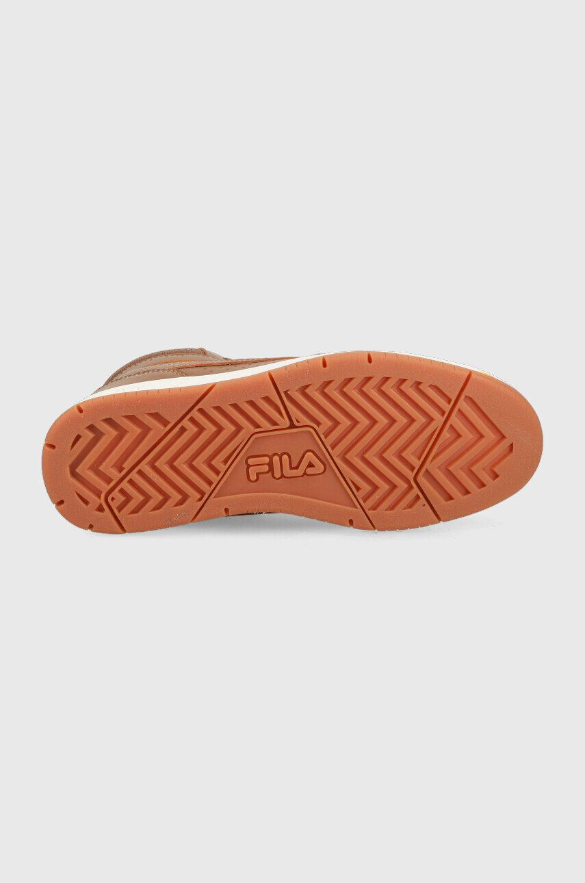 Fila Dětské sneakers boty hnědá barva - Pepit.cz