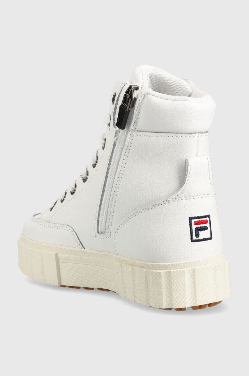 Fila Dětské sneakers boty Sandblast bílá barva - Pepit.cz