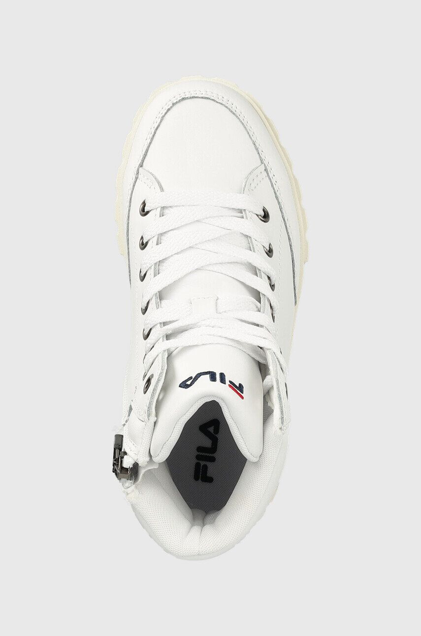 Fila Dětské sneakers boty Sandblast bílá barva - Pepit.cz