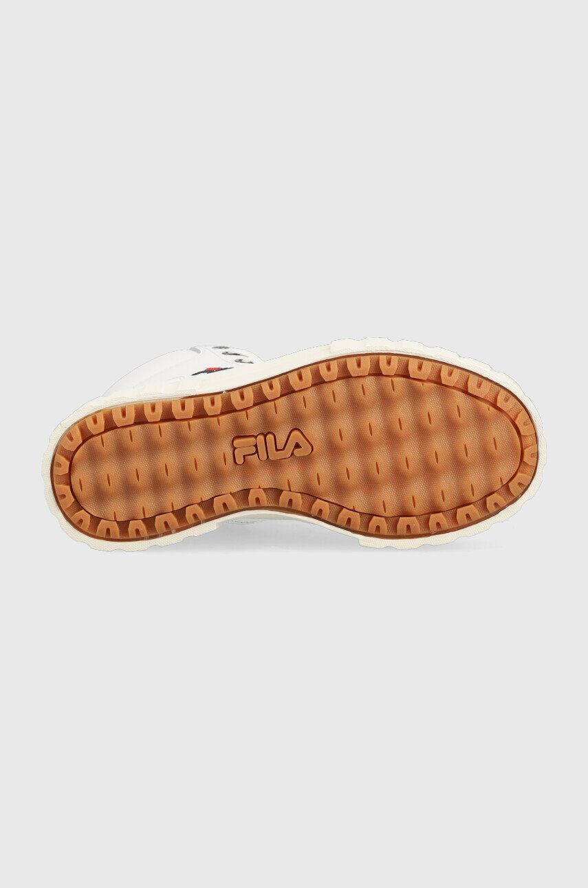 Fila Dětské sneakers boty Sandblast bílá barva - Pepit.cz