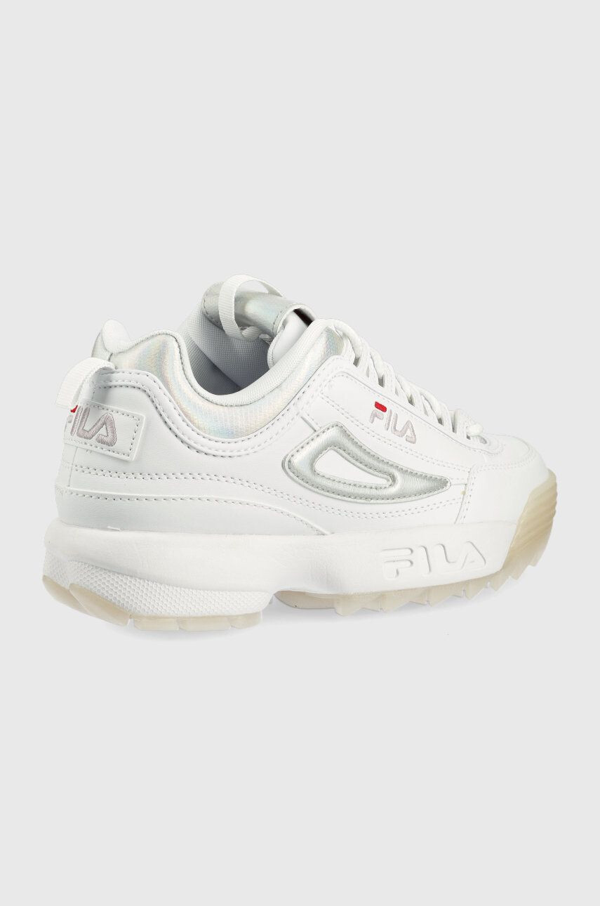 Fila Dětské sneakers boty bílá barva - Pepit.cz