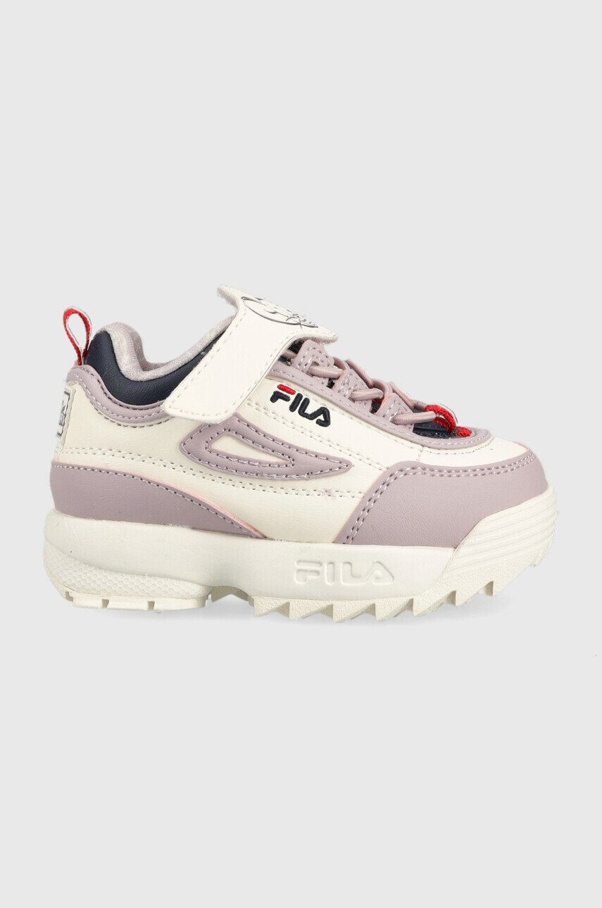 Fila Dětské sneakers boty Disruptor fialová barva - Pepit.cz