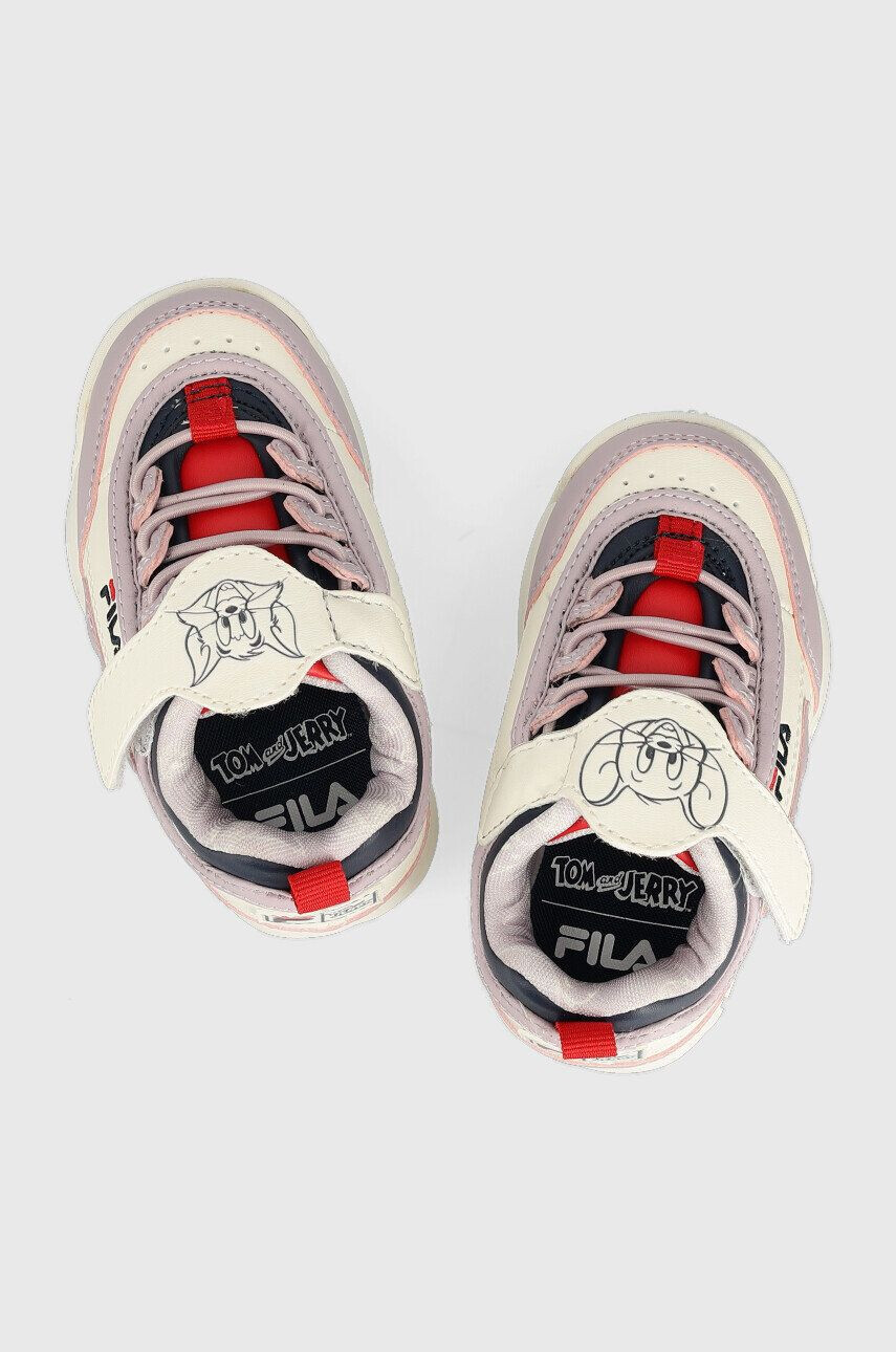 Fila Dětské sneakers boty Disruptor fialová barva - Pepit.cz