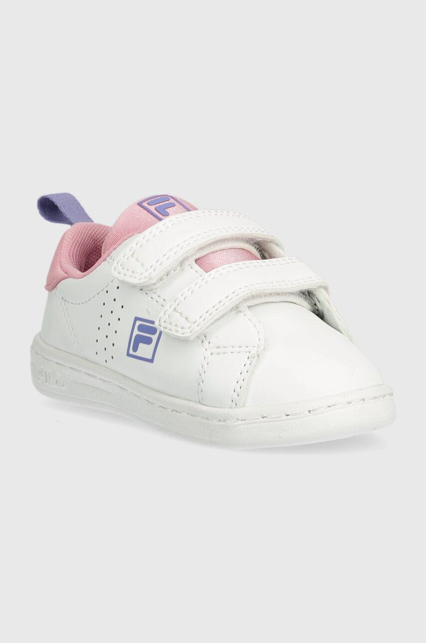 Fila Dětské sneakers boty FFK0113 CROSSCOURT 2 NT velcro bílá barva - Pepit.cz